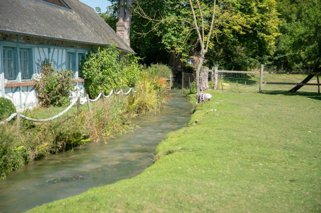 La Maison Du Bonheur Roulotte Guest House Saint-Ouen-sous-Bailly Exterior photo